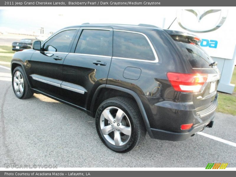 Blackberry Pearl / Dark Graystone/Medium Graystone 2011 Jeep Grand Cherokee Laredo