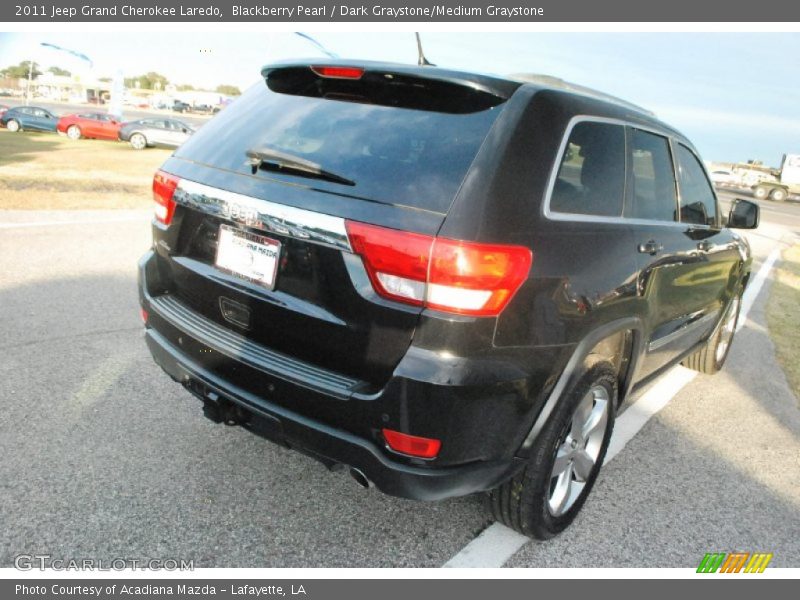 Blackberry Pearl / Dark Graystone/Medium Graystone 2011 Jeep Grand Cherokee Laredo