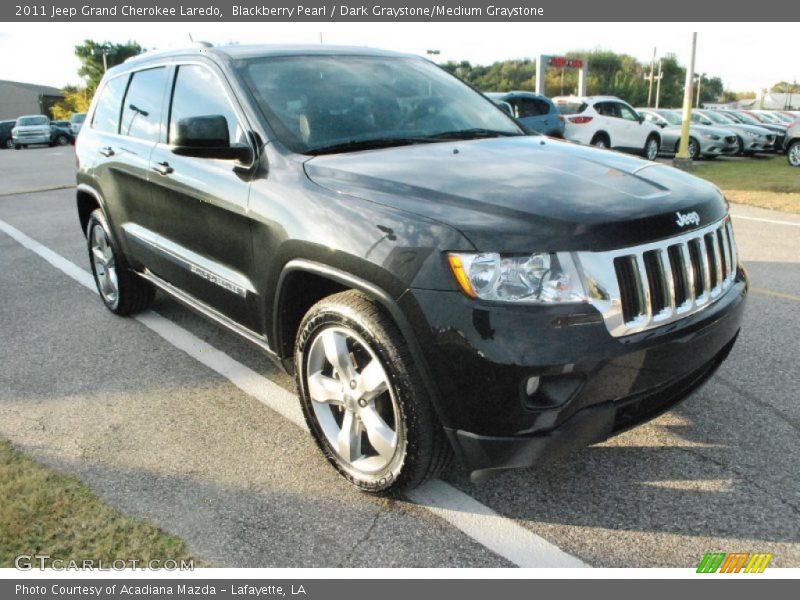 Blackberry Pearl / Dark Graystone/Medium Graystone 2011 Jeep Grand Cherokee Laredo