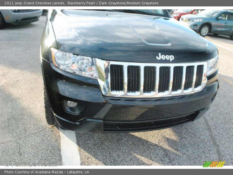 Blackberry Pearl / Dark Graystone/Medium Graystone 2011 Jeep Grand Cherokee Laredo