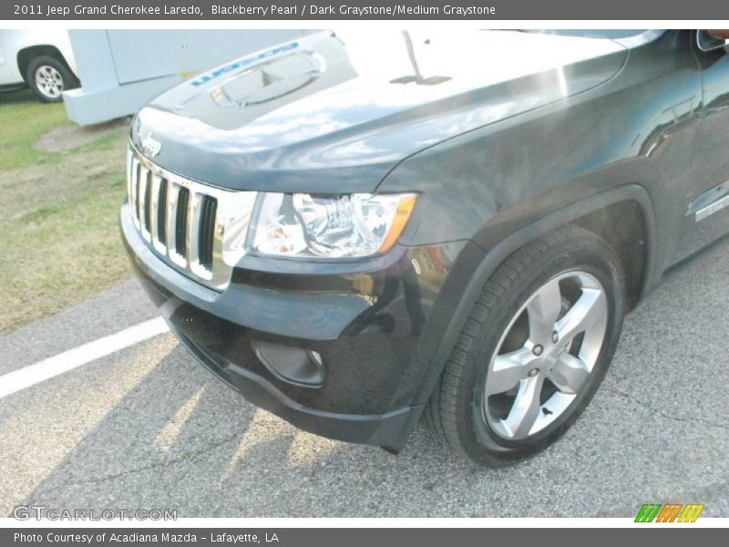 Blackberry Pearl / Dark Graystone/Medium Graystone 2011 Jeep Grand Cherokee Laredo