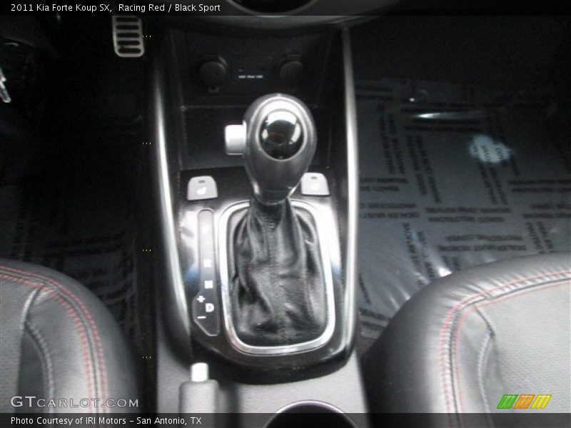 Racing Red / Black Sport 2011 Kia Forte Koup SX