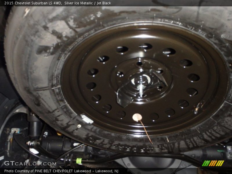 Silver Ice Metallic / Jet Black 2015 Chevrolet Suburban LS 4WD