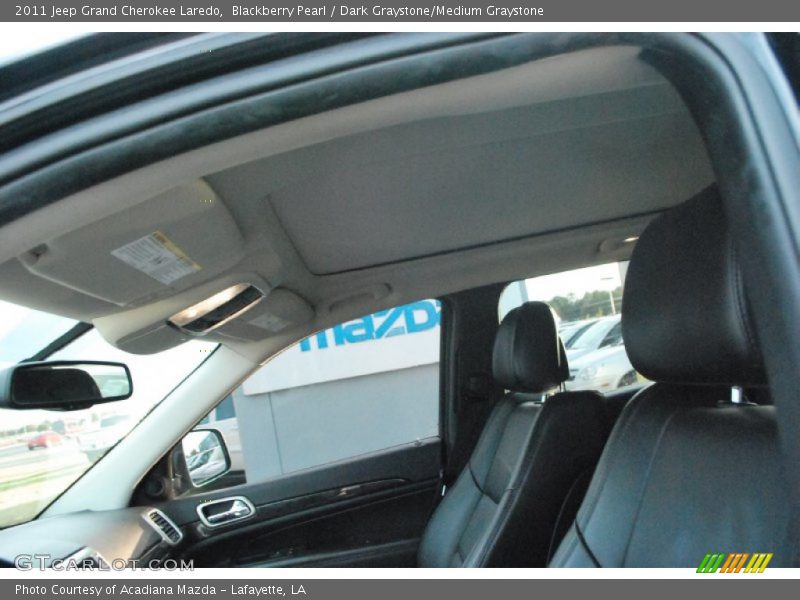 Blackberry Pearl / Dark Graystone/Medium Graystone 2011 Jeep Grand Cherokee Laredo