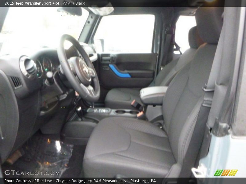Anvil / Black 2015 Jeep Wrangler Sport 4x4