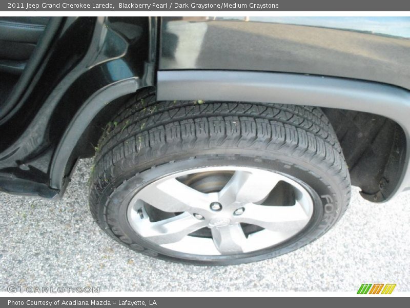 Blackberry Pearl / Dark Graystone/Medium Graystone 2011 Jeep Grand Cherokee Laredo