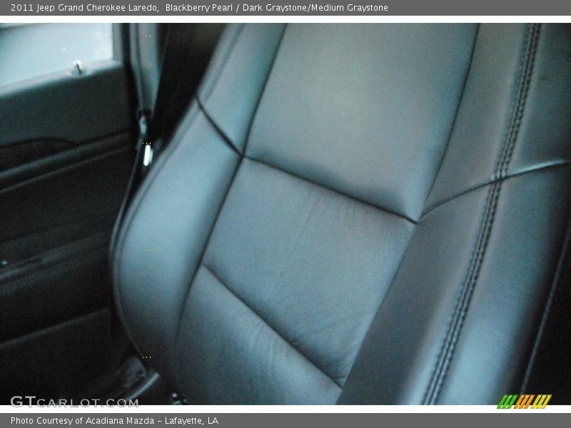 Blackberry Pearl / Dark Graystone/Medium Graystone 2011 Jeep Grand Cherokee Laredo