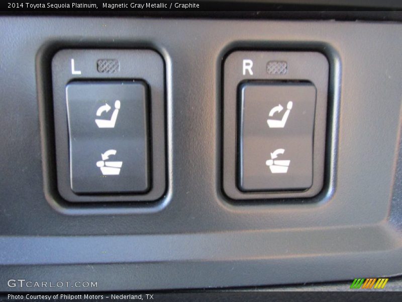 Controls of 2014 Sequoia Platinum
