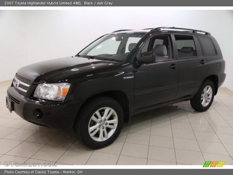 Black / Ash Gray 2007 Toyota Highlander Hybrid Limited 4WD