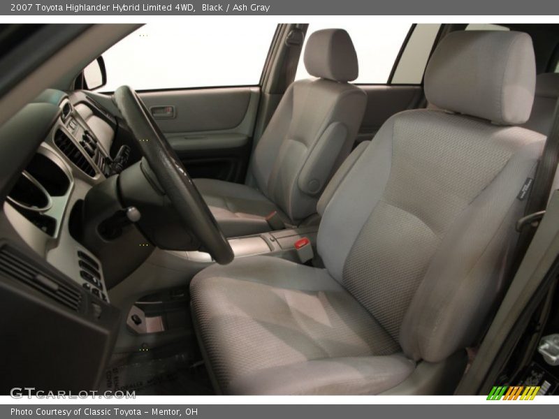 Black / Ash Gray 2007 Toyota Highlander Hybrid Limited 4WD