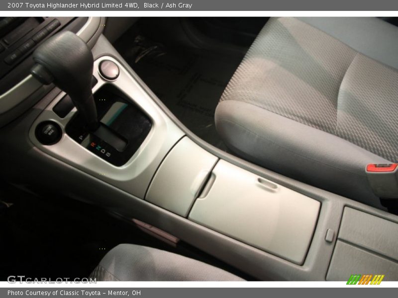 Black / Ash Gray 2007 Toyota Highlander Hybrid Limited 4WD
