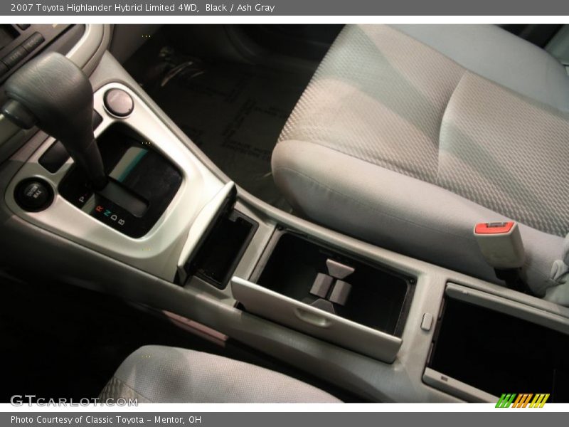 Black / Ash Gray 2007 Toyota Highlander Hybrid Limited 4WD