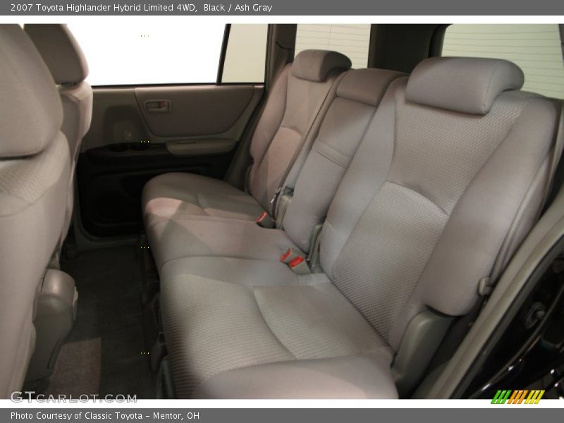 Black / Ash Gray 2007 Toyota Highlander Hybrid Limited 4WD