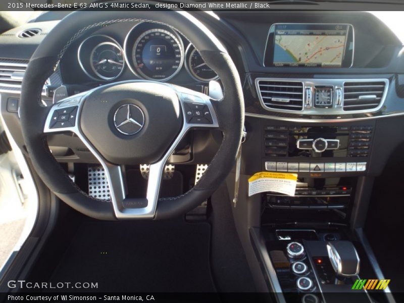 Dashboard of 2015 E 63 AMG S 4Matic Sedan