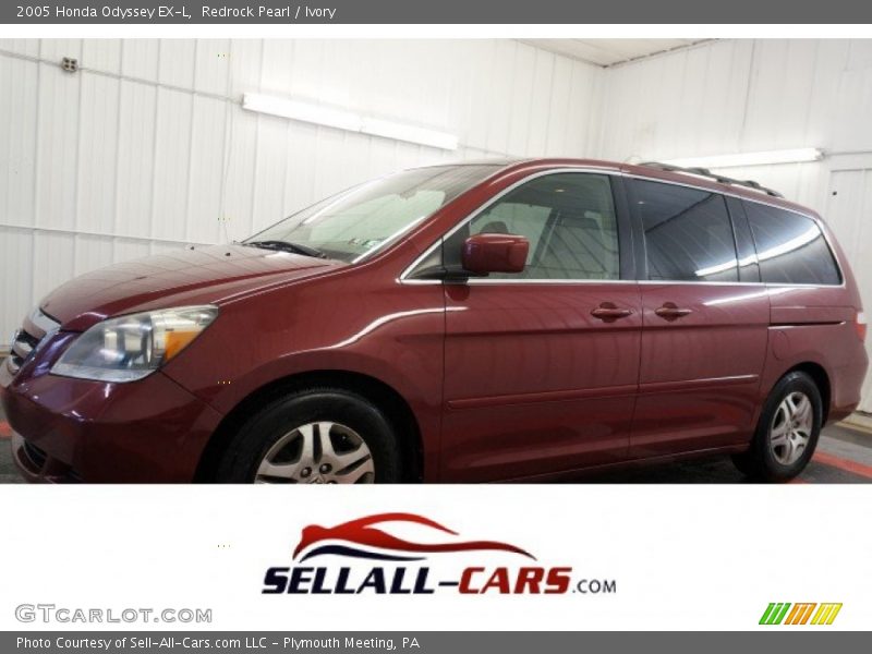 Redrock Pearl / Ivory 2005 Honda Odyssey EX-L