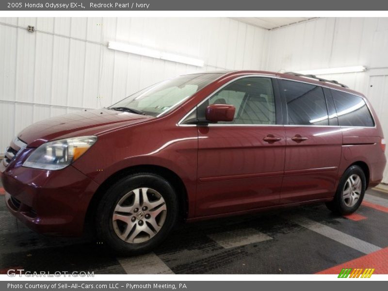 Redrock Pearl / Ivory 2005 Honda Odyssey EX-L