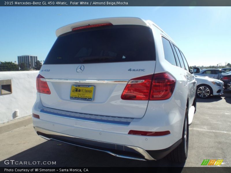 Polar White / Almond Beige/Mocha 2015 Mercedes-Benz GL 450 4Matic