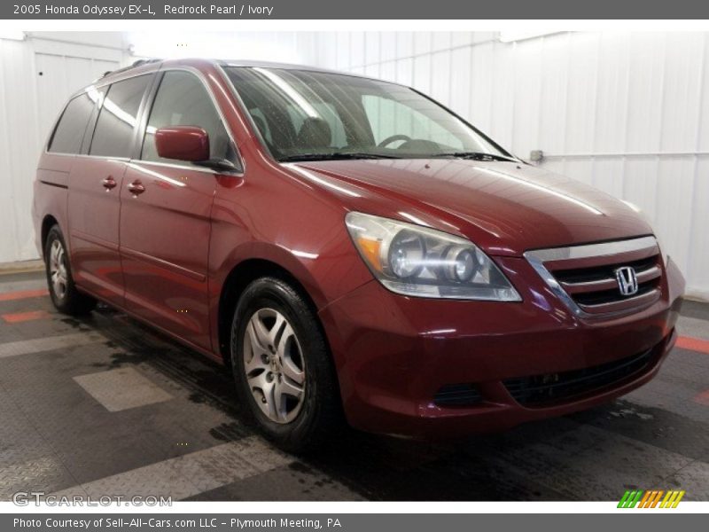 Redrock Pearl / Ivory 2005 Honda Odyssey EX-L