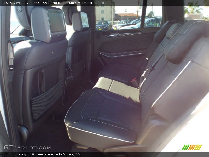 Iridium Silver Metallic / Black 2015 Mercedes-Benz GL 550 4Matic