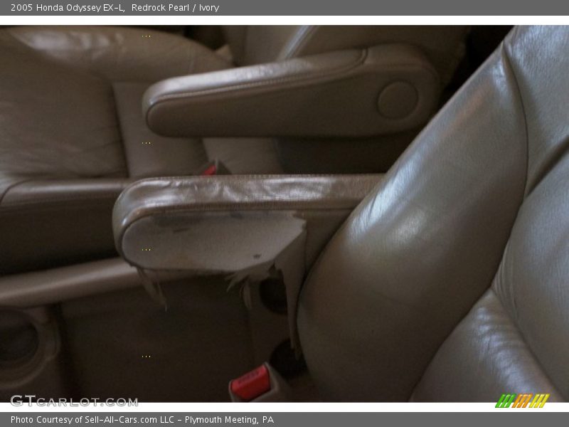 Redrock Pearl / Ivory 2005 Honda Odyssey EX-L