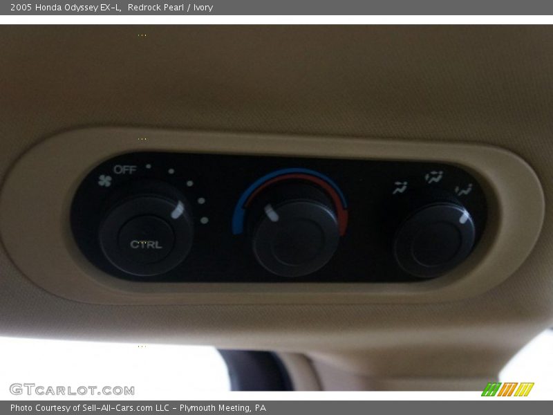 Redrock Pearl / Ivory 2005 Honda Odyssey EX-L