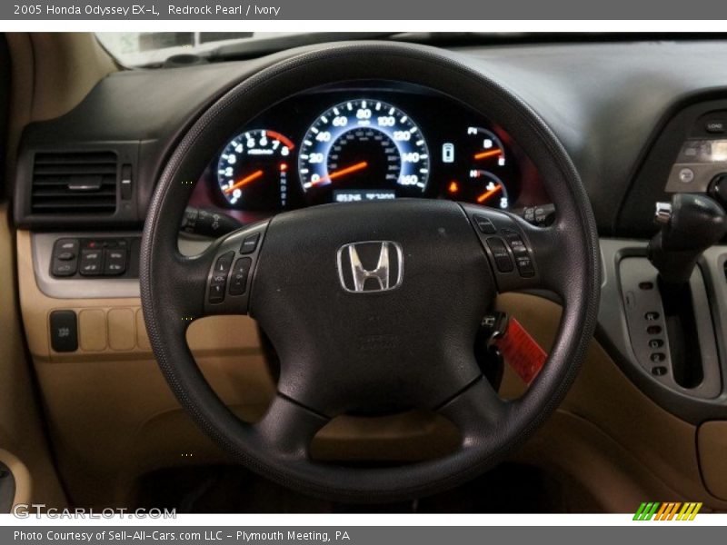 Redrock Pearl / Ivory 2005 Honda Odyssey EX-L