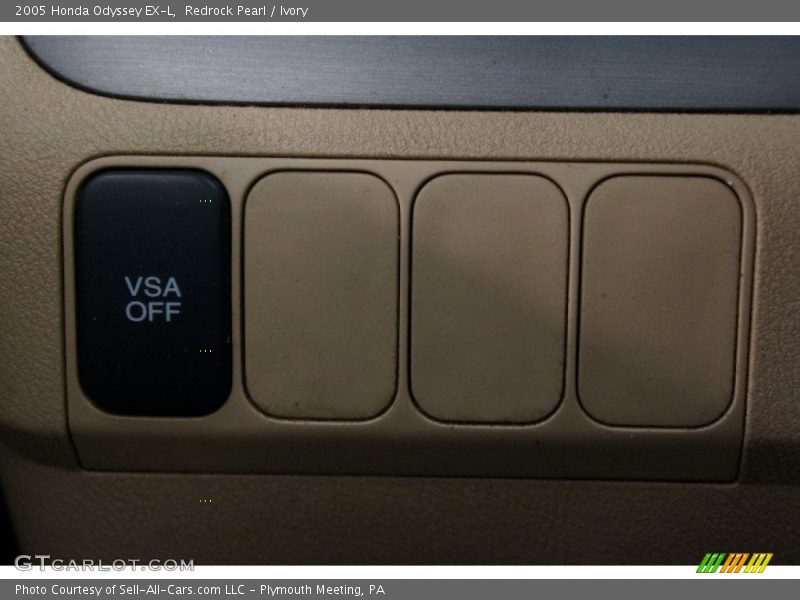 Redrock Pearl / Ivory 2005 Honda Odyssey EX-L