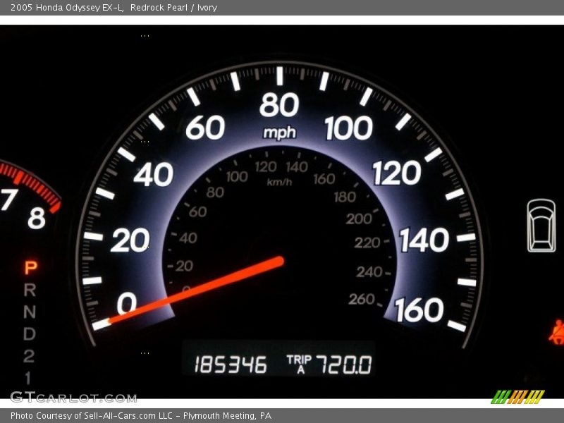 Redrock Pearl / Ivory 2005 Honda Odyssey EX-L