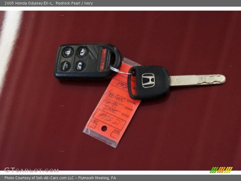 Redrock Pearl / Ivory 2005 Honda Odyssey EX-L
