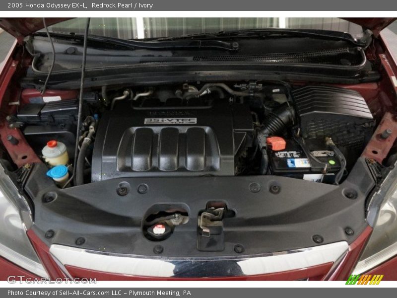Redrock Pearl / Ivory 2005 Honda Odyssey EX-L