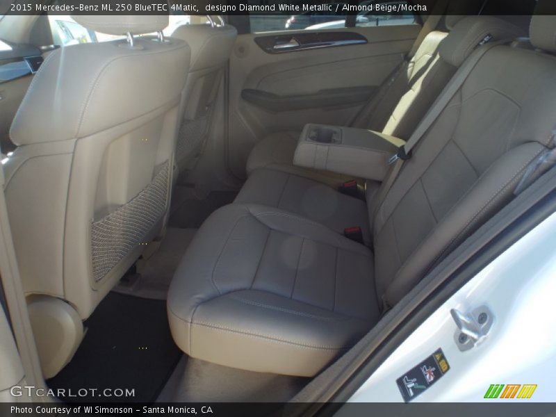 designo Diamond White Metallic / Almond Beige/Mocha 2015 Mercedes-Benz ML 250 BlueTEC 4Matic