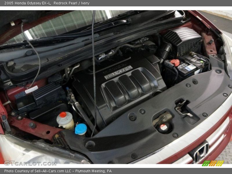 Redrock Pearl / Ivory 2005 Honda Odyssey EX-L