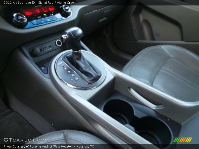 Signal Red / Alpine Gray 2011 Kia Sportage EX