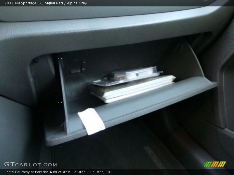 Signal Red / Alpine Gray 2011 Kia Sportage EX