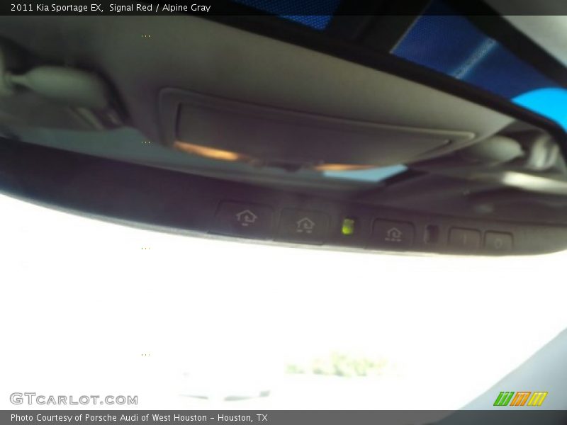 Signal Red / Alpine Gray 2011 Kia Sportage EX