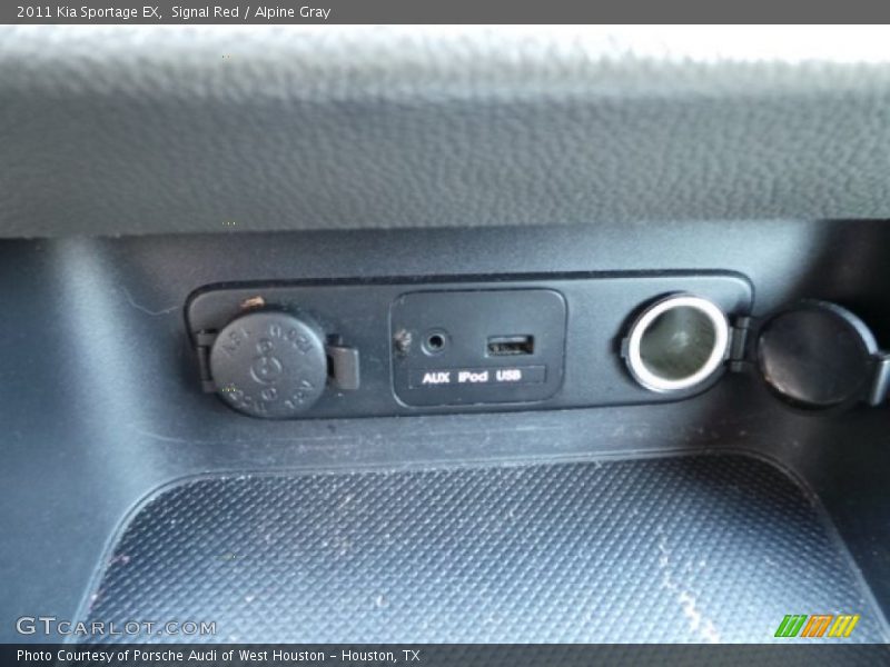 Signal Red / Alpine Gray 2011 Kia Sportage EX