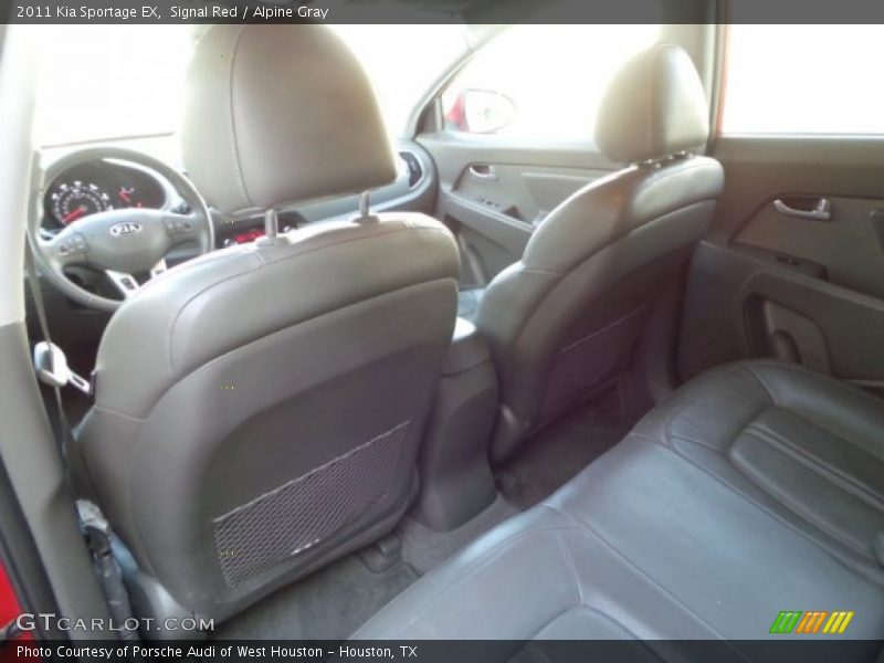 Signal Red / Alpine Gray 2011 Kia Sportage EX