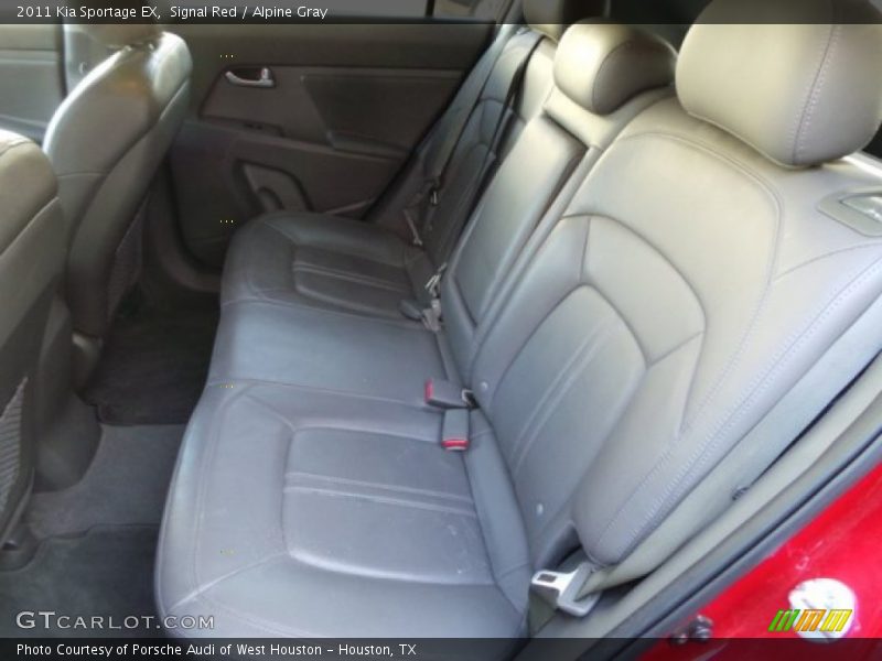 Signal Red / Alpine Gray 2011 Kia Sportage EX
