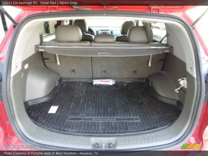 Signal Red / Alpine Gray 2011 Kia Sportage EX