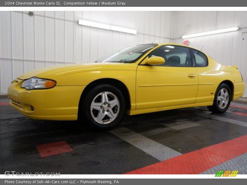 Competition Yellow / Medium Gray 2004 Chevrolet Monte Carlo SS