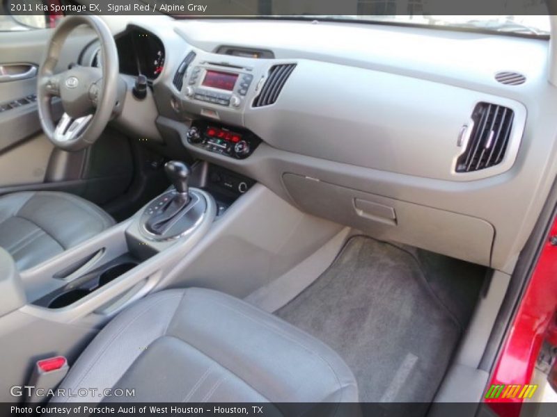 Signal Red / Alpine Gray 2011 Kia Sportage EX
