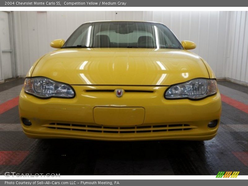 Competition Yellow / Medium Gray 2004 Chevrolet Monte Carlo SS