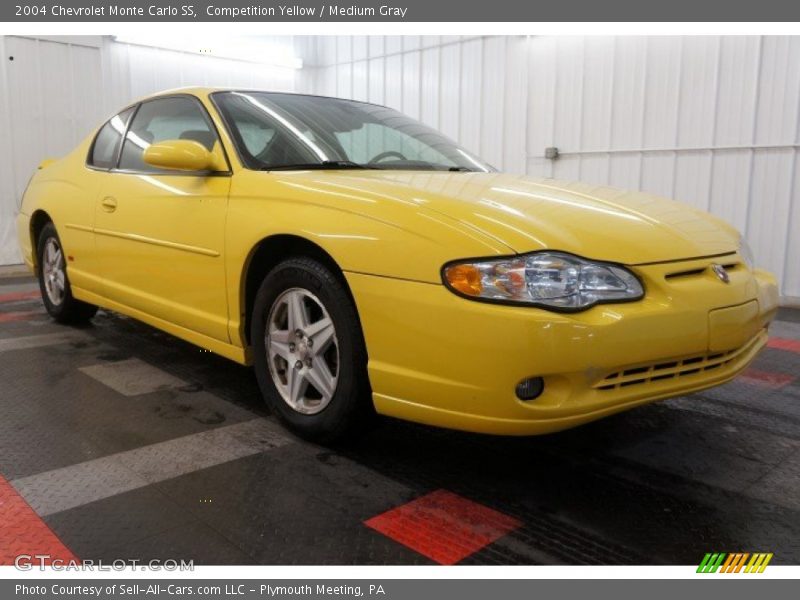 Competition Yellow / Medium Gray 2004 Chevrolet Monte Carlo SS