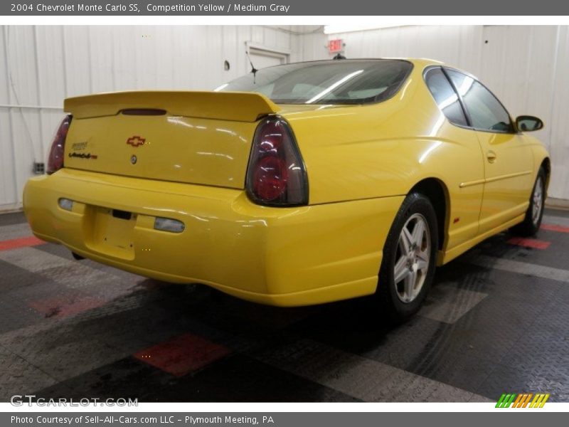 Competition Yellow / Medium Gray 2004 Chevrolet Monte Carlo SS