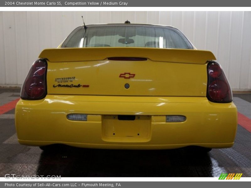 Competition Yellow / Medium Gray 2004 Chevrolet Monte Carlo SS