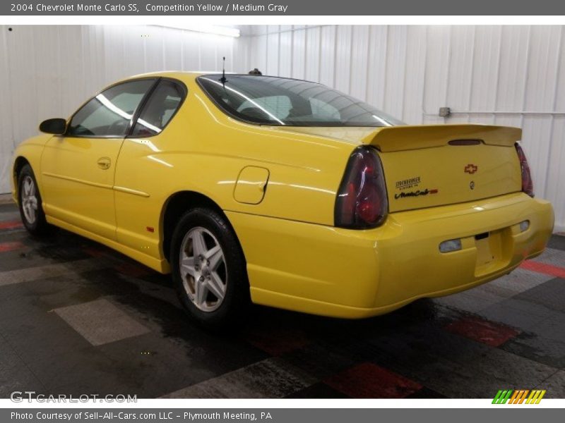 Competition Yellow / Medium Gray 2004 Chevrolet Monte Carlo SS
