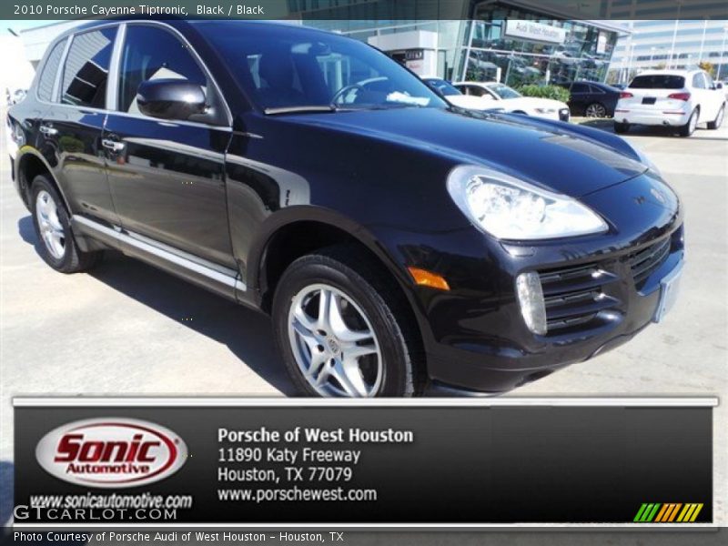 Black / Black 2010 Porsche Cayenne Tiptronic