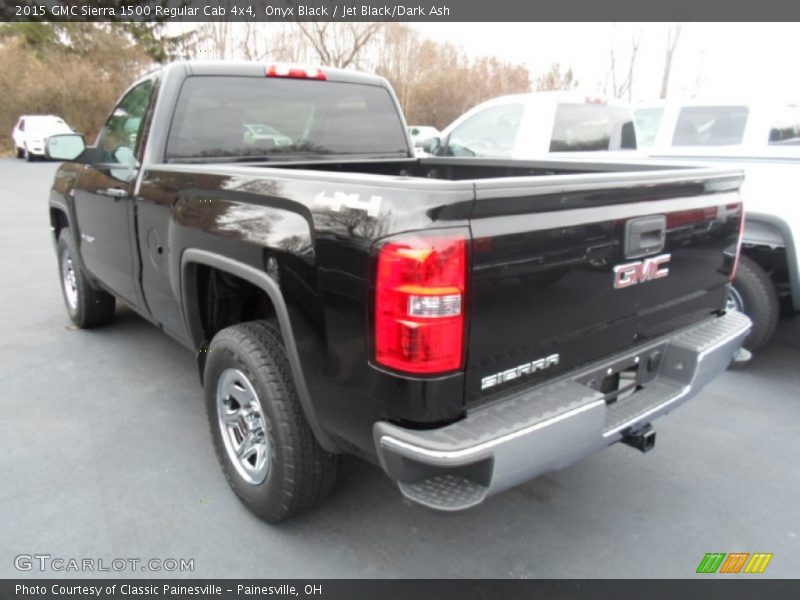 Onyx Black / Jet Black/Dark Ash 2015 GMC Sierra 1500 Regular Cab 4x4