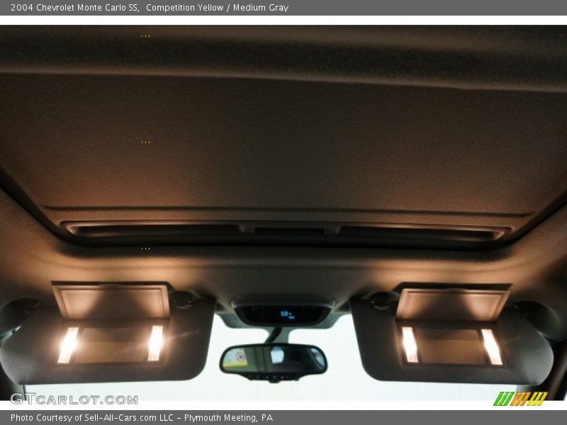 Competition Yellow / Medium Gray 2004 Chevrolet Monte Carlo SS