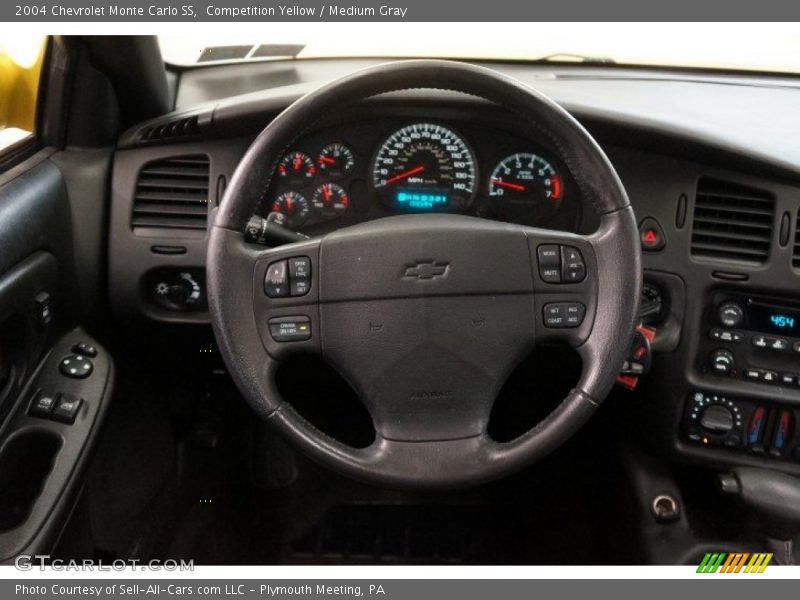 Competition Yellow / Medium Gray 2004 Chevrolet Monte Carlo SS
